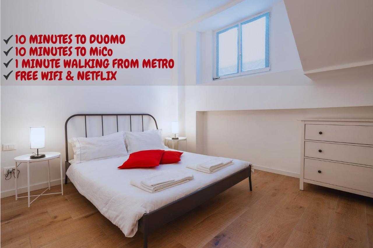 City Centre Apartment - 10 Minutes To Duomo - Free Wifi E Netflix 밀라노 외부 사진